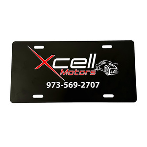 Placas de Matrícula de Metal PVC con Acabado Brillante Personalizadas de Fábrica para Motocicletas Estadounidenses de los Modelos 1963-1965, Grosor de 0.6mm-1mm, Runxian - Product Image 5