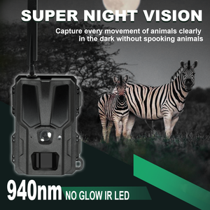 Cámara de Seguridad Inalámbrica con IA, 2K FHD CMOS, 4G LTE, Carga Solar, Visión Nocturna HD, para <span class=keywords><strong>Caza</strong></span> y Monitoreo Remoto - Product Image 4