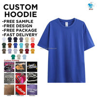 Camiseta de Manga Corta para Hombre, Tejido de Punto 100% Algodón, 230g, Corte Holgado, Color Sólido, Secado Rápido y Transpirable
