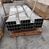 Perfil de Aluminio Industrial Curvado CNC Personalizado para Sistema de Manipulación de Carga Aérea ULD