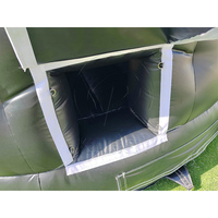 MICO Tente Gonflable Commerciale Personnalisée 5x4m Écologique en PVC pour Fêtes, Discothèque, Château Gonflable LED