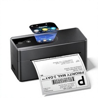 Impresora Térmica Phomemo PM64D con Pantalla Táctil, Bluetooth, Impresora de Etiquetas Térmicas de 4x6 con Soporte para Etiquetas para Pequeñas Empresas