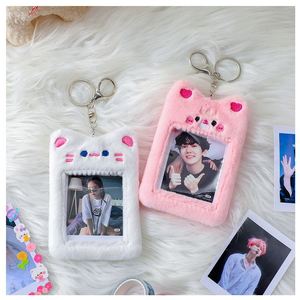 ออกแบบเองได้ น่ารักสไตล์เกาหลี ซองใส่การ์ด PVC สำหรับใส่การ์ดรูป Kpop  ที่เก็บการ์ดรูปดารา - Product Image 1
