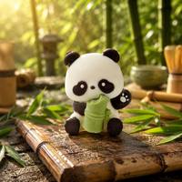 Mini gâteau mousse en forme de panda, dessert glacé 3D en forme d'animal de dessin animé, vente en gros, fabrication sur mesure, marque Meichen, 25g, 4 pièces/boîte