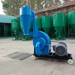 Automatic Feeding Feed Hammer Mill Corn Wheat Flour Milling Machine Bran Feed Milling Machine