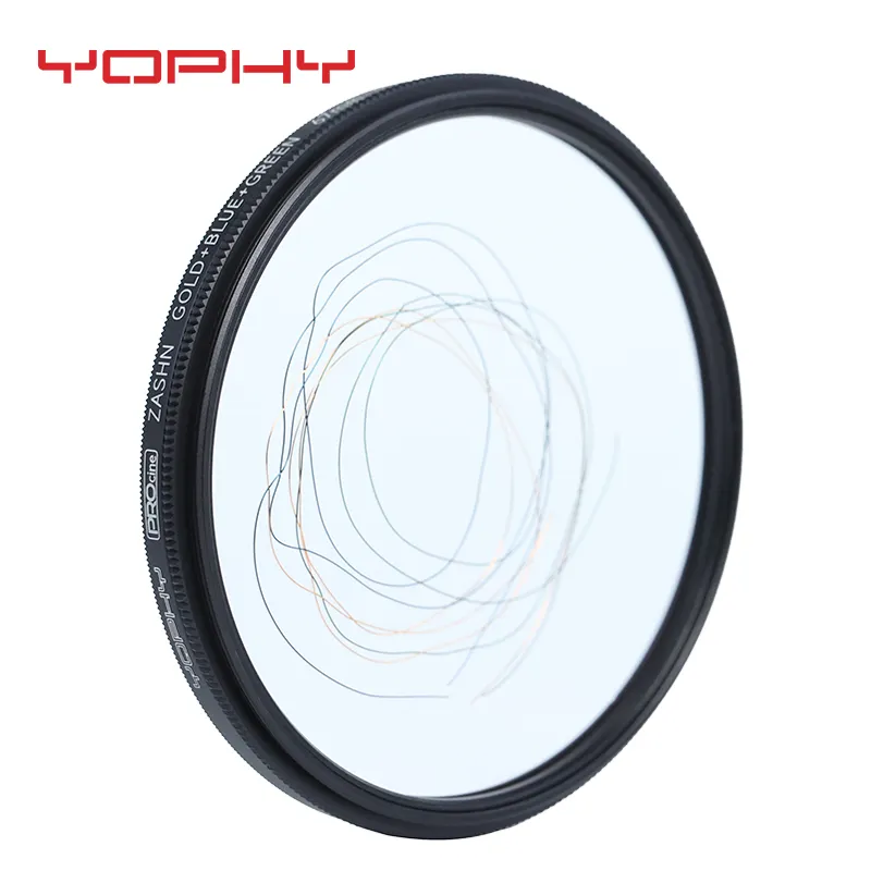 YOPHY camera ZASHN filtre77 mm film image filtre circulaire effets spéciaux caméra filtre usine OEM