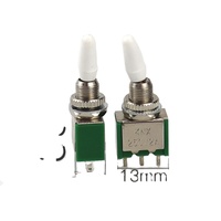 Interrupteur à bascule pour instrument en plastique 3 broches 2 positions 6 mm 2A 250V KNX