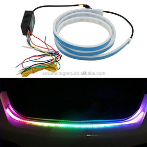 Bande LED RGB colorée et dynamique ADT de 47,6 pouces pour coffre de voiture, clignotants dynamiques, feux arrière, feux de jour LED - Product Image 2