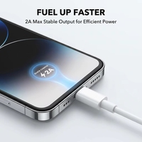 Câble de données USB 3.0 Type-C 2A à charge rapide, blindage tressé, gaine en PVC, conducteur en cuivre pur, durable pour téléphones mobiles