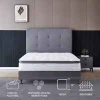 Matelas à ressorts double King Queen de Foshan, vente chaude, haute qualité, mousse à mémoire de forme en latex tricoté pour la maison, l'hôtel, l'hôpital