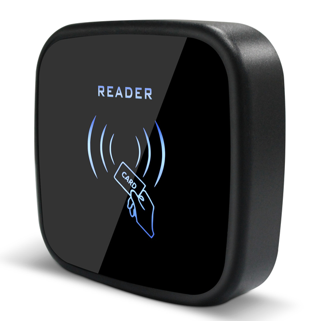 Double Frequency RFID Reader 125khz+13.56mhz Smart Card Reader for Access Control System IP65 Waterproof Wiegand Output