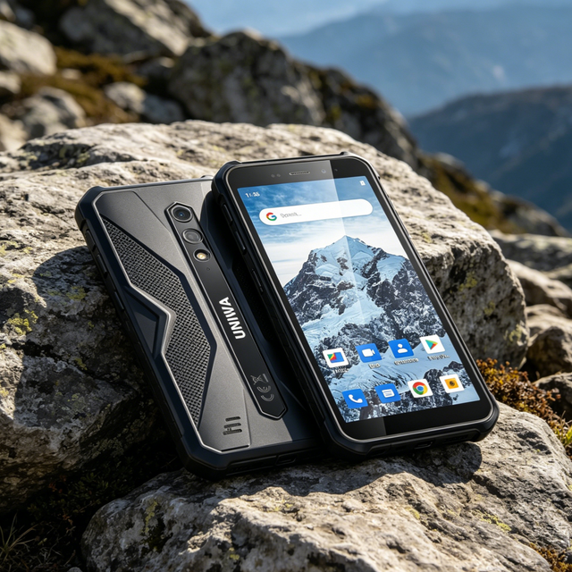Uniwa Vd3112 5.45inch IP68 Waterproof NFC 4860mAh 4GB+64GB Global Bands Outdoor Android Rugged Smartphone