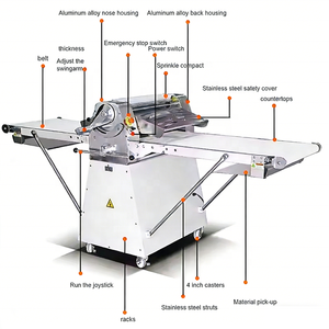 Prix d'usine, structure stable, rendement élevé, contrôle facile, adapté aux machines de boulangerie et aux laminoirs à pâte pour moulin à farine - Product Image 3