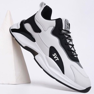 Zapatos Deportivos Casuales Transpirables para Hombre, con Parte Superior de Tejido/PVC, Entresuela de TPU, Punta Redonda, Suela de EVA, Estilo Coreano - Product Image 6