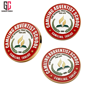 Pin de Solapa Personalizado de Metal Esmaltado para Escuela Adventista, Regalo para Estudiantes, Fabricado por una Empresa con 12 Años de Experiencia - Product Image 1