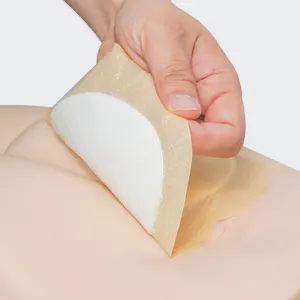 Sacrum Silicone Bọt Mặc Quần Áo Với Chất Kết Dính Biên Giới Nhẹ Nhàng Rất Thấm Nước Không Thấm Nước Xương Cùng Băng <span class=keywords><strong>Pad</strong></span> Cho Giường Đau - Product Image 6