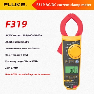 มัลติมิเตอร์แบบหนีบ OEM รุ่น F317/319/381 ความแม่นยำสูง ค่าทรูเอฟเฟคทีฟเวลคิว เหมาะสำหรับเครื่องมือทดสอบ - Product Image 2