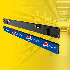 Écran d'affichage LED extensible RGX ODM pour intérieur, haute luminosité, RGB, pour informations produit en magasin, barre d'affichage P1.25, écran d'affichage pour étagère - Product Image 5