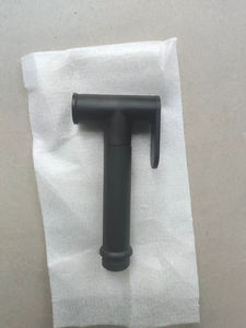 Wall <b>Mounted</b> Copper Brass Main Body Gray Sitting Bathtub Faucet <b>Spray</b> Device Kit <b>Spray</b> Gun Set - Product Image 4