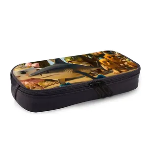 Italiaanse Brainrot Print Enkellaags stoffen etui Jongen/meisjes Beste cadeaus 3D Cartoon Schoolbenodigdheden Kinderen - Product Image 6