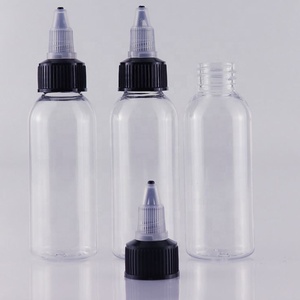 Wholesale 150ml Blue Amber Clear PET Plastic Applicator Dropper <b>Bottles</b> for Hair Oil With Twist Off Cap Supplier - Product Image 5