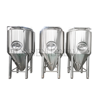 Équipement de brassage artisanal compact tout-en-un 5000L 1000L 1bbl pour la fabrication de bière artisanale