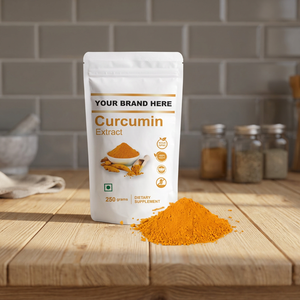 Curcuma Indien Naturel Racine d'Herbe Aromatique Haldi Doré Ingrédient Culinaire Vente en Gros Épice Botanique Brute Qualité Export - Product Image 4
