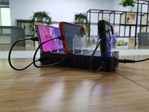 Station de charge portable multiport moderne à charge rapide, <span class=keywords><strong>prix</strong></span> d'usine, pour téléphone portable, 8 ports - Product Image 5