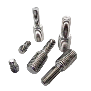 SDPSI 1/5pcs 304 A2 Stainless Steel Thread <b>Adapter</b> Male M1.6-M20 <b>Double</b> Head Transfer Screw Bolt Inch - Product Image 1
