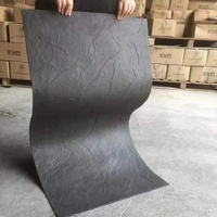 Pierre artificielle souple très vendue pour la décoration intérieure et extérieure, marbre flexible, pierre artificielle