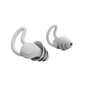 Bouchons d'oreilles en spirale pour la natation, réduction du bruit et isolation acoustique, en silicone résistant à l'eau, confortables - Product Image 3