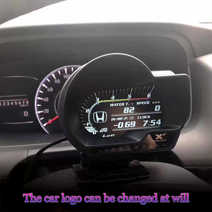 Navihua Đồng Hồ Đo Tự Động Obd Ii Đồng Hồ Đo Tốc Độ Màn Hình Đồng Hồ Đo Nhiệt Độ Nước Kỹ Thuật Số Mini Cho Xe Hơi Cho Magician F9 - Product Image 5