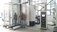 Machine de revêtement sous vide PVD pour miroirs en aluminium CICEL / Usine de revêtement PVD argenté pour verre miroir / Machine de revêtement sous vide pour miroirs en aluminium