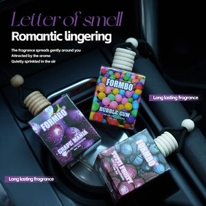 น้ำหอมปรับอากาศในรถยนต์แบบแขวนข้ามพรมแดน ขวดแก้ว ไม่ใช้ไฟ กลิ่นหอมสดชื่น - Product Image 2