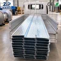 Panneau de plancher en acier |   Coffrage métallique autoportant pour la construction de plateformes de mezzanine au deuxième étage d'entrepôts