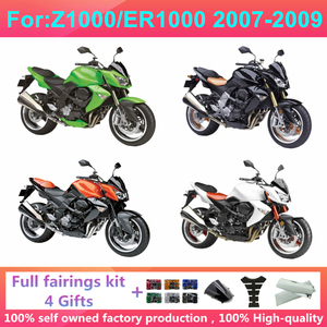 Kit completo de carenado inyectado para motocicleta, compatible con Z1000/ER1000 2007-2009, kits de carrocería y carenados Z1000/ER1000 200 - Product Image 1