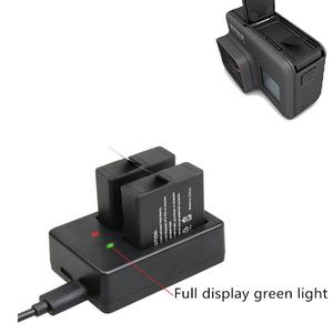 <span class=keywords><strong>Chargeur</strong></span> <span class=keywords><strong>de</strong></span> <span class=keywords><strong>batterie</strong></span> à double Port pour Go Pro <span class=keywords><strong>Gopro</strong></span> <span class=keywords><strong>Hero</strong></span> <span class=keywords><strong>8</strong></span> 5 6 7 accessoire <span class=keywords><strong>de</strong></span> caméra <span class=keywords><strong>de</strong></span> Sport noir avec câble Usb <span class=keywords><strong>chargeur</strong></span> <span class=keywords><strong>de</strong></span> voyage - Product Image 2