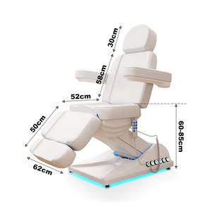 Profesyonel Spa termal paslanmaz çelik taban geniş elektrik 3 motorlar çukurluğu tedavi için ayarlanabilir masaj masa yatak - Product Image 6