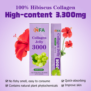 Sachets de gelée de collagène OEM ODM avec protéines et fibres alimentaires pour soutenir l'élasticité de la peau, la santé des os et stimuler l'hydratation - Product Image 4