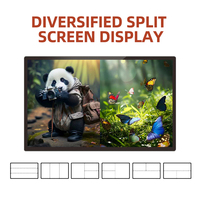 Écran publicitaire interactif LCD d'intérieur 65 pouces, moniteur d'affichage Full HD 1080P 4K, lecteur de signalisation numérique SDK pour magasin de détail