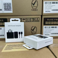 Adaptadores de Corriente USB-C T2510 de 25W al por Mayor con Cable de 3A, Cargadores Tipo C para Teléfonos, Carga Súper Rápida para Samsung Galaxy S26 S25 S24