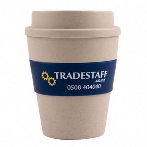 Gobelet de voyage sans BPA, anti-fuite, portable, en paille de blé, pour café en voiture - Product Image 2