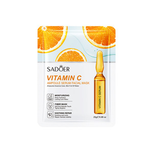 SADOER Hyaluronic Acid Ampoule Sheet Mask Deep Hydrating Barrier Repair Facial Mask For Dull Dry Skin - Product Image 6