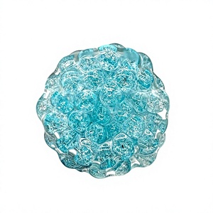 Balle anti-stress souple de 6 cm en forme de perle froissée, gemme, glaçon ou gâteau de riz glutineux, jouet de décompression pour filles de 14 ans et plus - Product Image 3