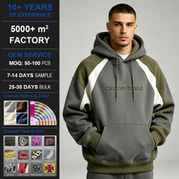 Service de fabrication de sweats à capuche de luxe pour hommes |   Tissu polaire 100% coton, poids lourd 300-500 GSM |   Streetwear personnalisé brodé OEM