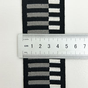 जिन्शा टेक्सटाइल थोक पॉलिस्टरजाक्वार्ड बुने बेल्ट, कपड़ों के बैकपैक बुने बेल्ट, पालतू कर्षण रस्सी बुना हुआ बेल्ट - Product Image 6