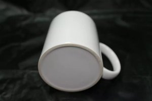 Holesale-taza de café de cerámica personalizada por sublimación, vaso redondo y liso, 11oz - Product Image 6