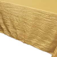 Nappe de luxe imperméable et infroissable en tissu polyester non tissé pour banquets et mariages