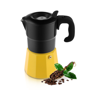 กา<span class=keywords><strong>ต้ม</strong></span>กาแฟโมก้าแบบอิตาเลียนคลาสสิก OEM ทำจากอะลูมิเนียม ใช้กับเตาแก๊สสำหรับทำกาแฟเอสเพรสโซ - Product Image 1
