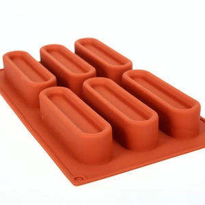 Molde de Silicona 3D para Pastel de Mousse, Trufas de Chocolate, Pudín, Postres, Molde Ovalado para Hornear Pasteles de Mousse - Product Image 3